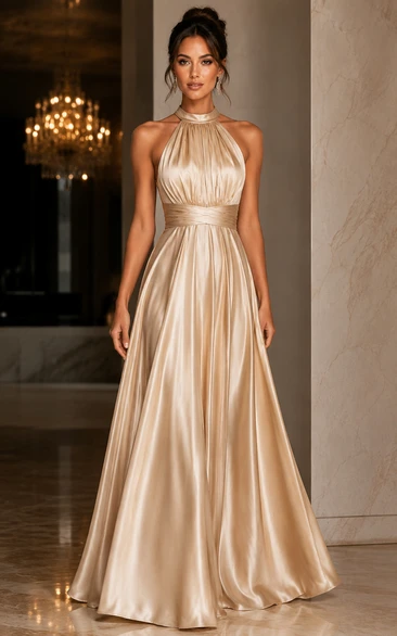 Champahne&Gold Bridesmaids Dresses | Champagne & Neutral Colored Bridesmaid  Dress - Dorris Bridal